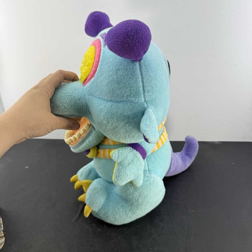 Dental Teaching Puppet Plush Cyclops Alien Monster Tooth Brushing Education Aid - Picture 6 of 11